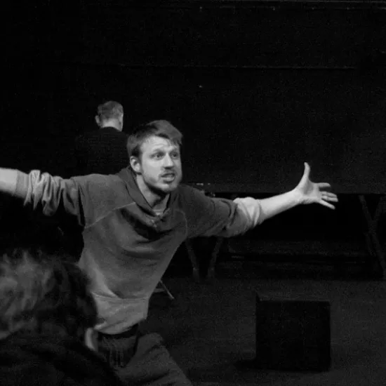 zdjęcie ze spektaklu Książę niezłomny, fot. Magda Hueckel 