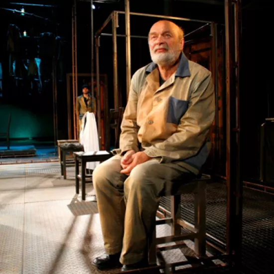 zdjęcie ze spektaklu Nad, fot. Piotr Paczuski