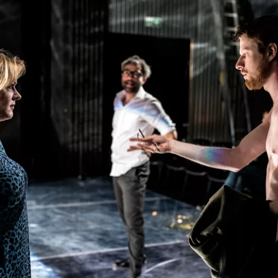 zdjęcie ze spektaklu Idioci, fot. Greg Noo-Wak 