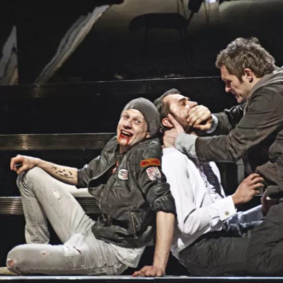 zdjęcie ze spektaklu Król Ryszard III, fot. Ryszard Olczak