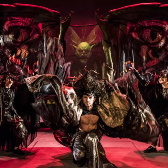 zdjęcie do spektaklu Królowa Śniegu, fot. Greg Noo-Wak 