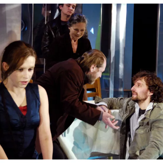 zdjęcie ze spektaklu Ślub, fot. Greg Noo-Wak 