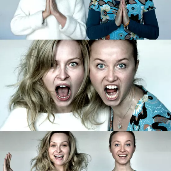 zdjęcie ze spektaklu Posprzątane, fot. Mariusz Grzegorzek