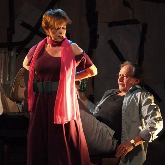 zdjęcie ze spektaklu Gorące lato w Oklahomie, fot. Maciej Dyczkowski 