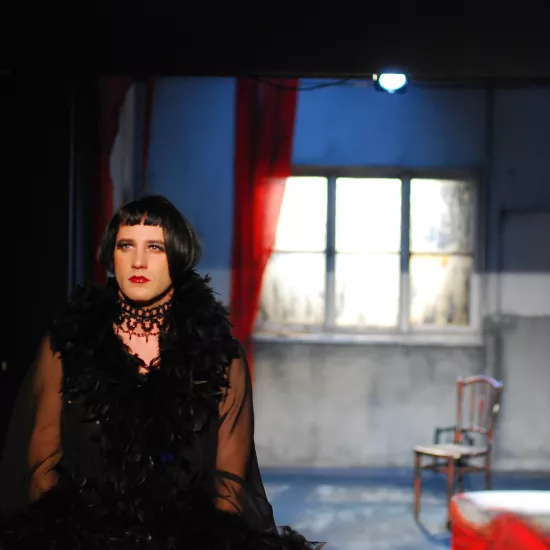 zdjęcie ze spektaklu Balkon, fot. Greg Noo-Wak