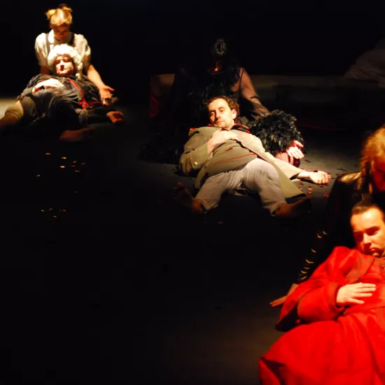 zdjęcie ze spektaklu Balkon, fot. Greg Noo-Wak