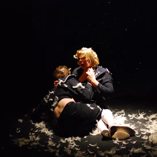 zdjęcie ze spektaklu Balkon, fot. Greg Noo-Wak