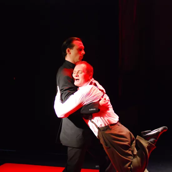 zdjęcie ze spektaklu Balkon, fot. Greg Noo-Wak