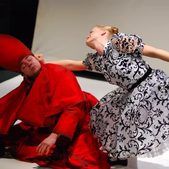 zdjęcie ze spektaklu Balkon, fot. Greg Noo-Wak