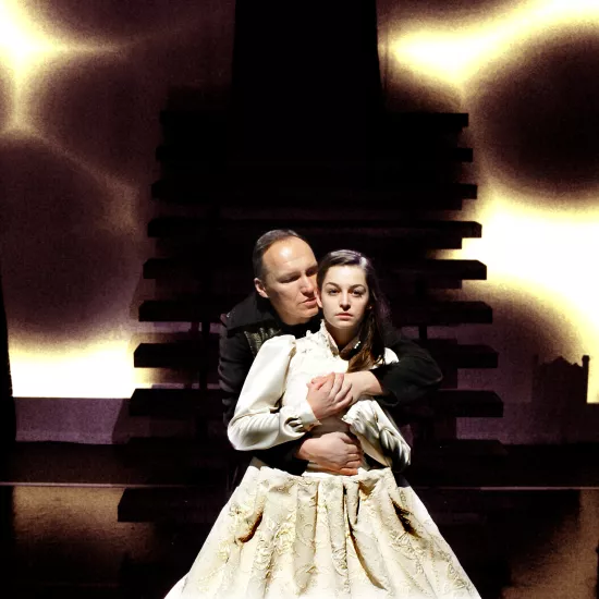 zdjęcie ze spektaklu Dybuk, fot. Katarzyna Brewińska