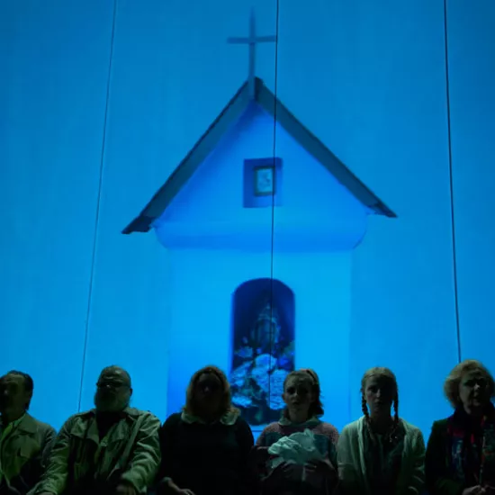 zdjęcie ze spektaklu kapliczka.pl, fot. Michał Grabowski 