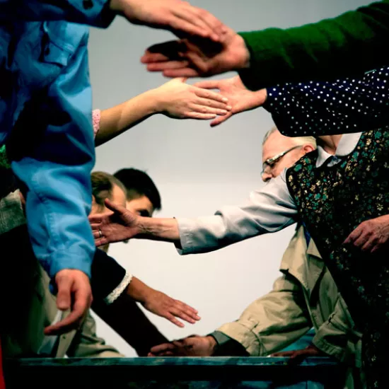 zdjęcie ze spektaklu kapliczka.pl, fot. Michał Grabowski 