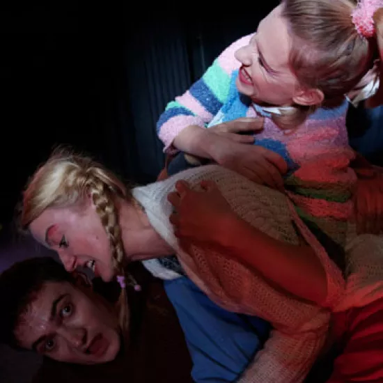 zdjęcie ze spektaklu kapliczka.pl, fot. Michał Grabowski 