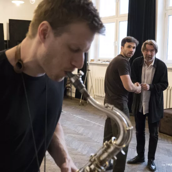 Paweł Paczesny, Krzysztof Wach, Bogusław Suszka, fot. Marcin Nowak