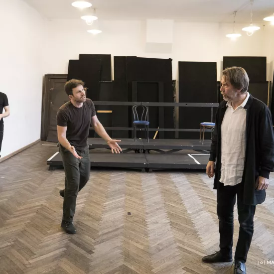 Paweł Paczesny, Krzysztof Wach, Bogusław Suszka, fot. Marcin Nowak