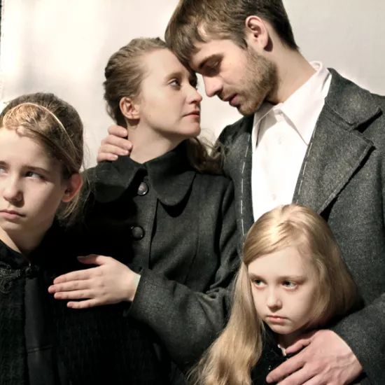 zdjęcie ze spektaklu Słowo, fot. Mariusz Grzegorzek