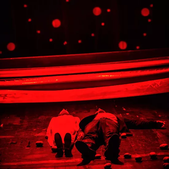 zdjęcie ze spektaklu Czarownice z Salem, fot. Magda Hueckel