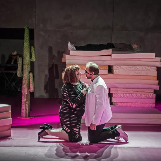 zdjęcie ze spektaklu Bang Bang, fot. Magda Hueckel 