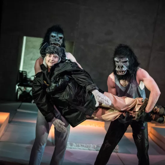 zdjęcie ze spektaklu Bang Bang, fot. Magda Hueckel 