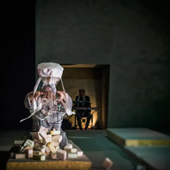 zdjęcie ze spektaklu Bang Bang, fot. Magda Hueckel 