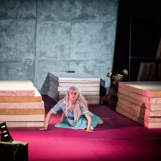 zdjęcie ze spektaklu Bang Bang, fot. Magda Hueckel 