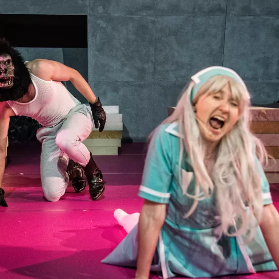 zdjęcie ze spektaklu Bang Bang, fot. Magda Hueckel 