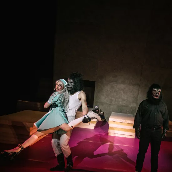 zdjęcie ze spektaklu Bang Bang, fot. Magda Hueckel 