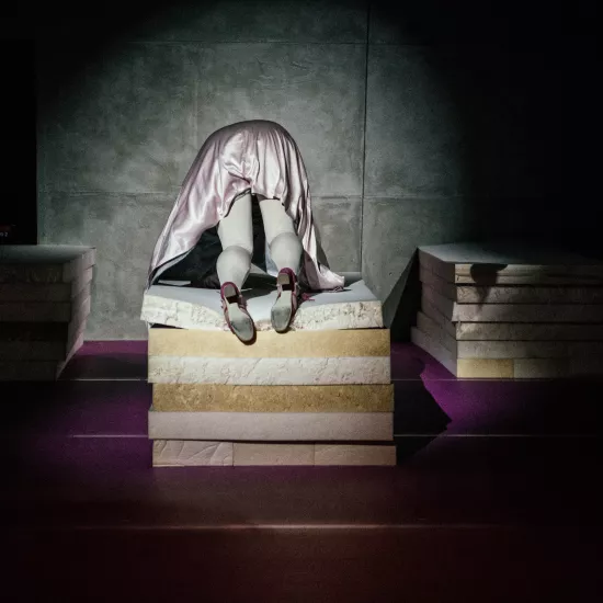 zdjęcie ze spektaklu Bang Bang, fot. Magda Hueckel 