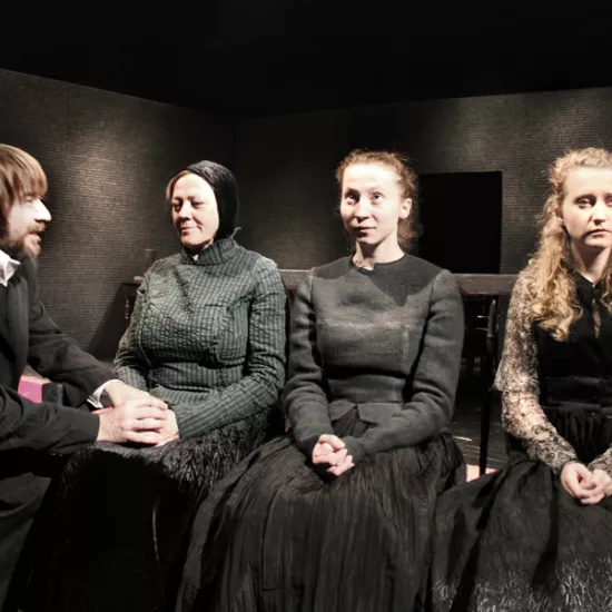 zdjęcie ze spektaklu Słowo, fot. Mariusz Grzegorzek