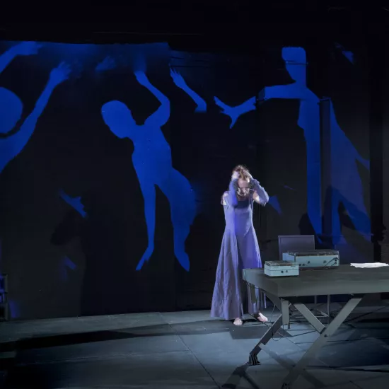 zdjęcie ze spektaklu Cień, fot.  Sergiusz Sachno 