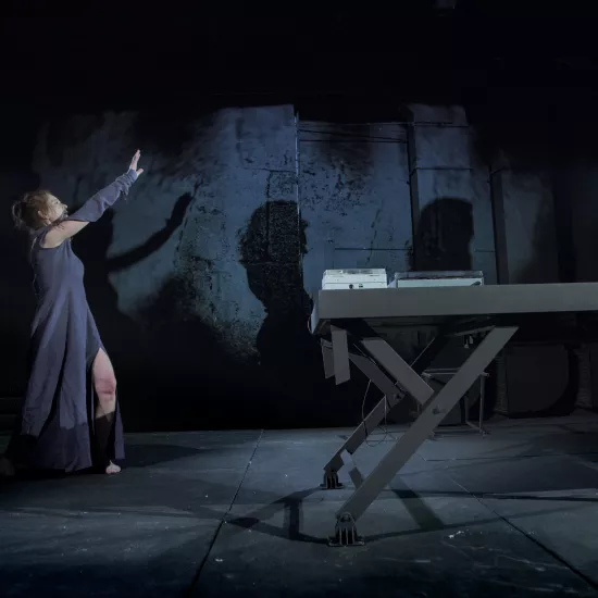 zdjęcie ze spektaklu Cień, fot.  Sergiusz Sachno 