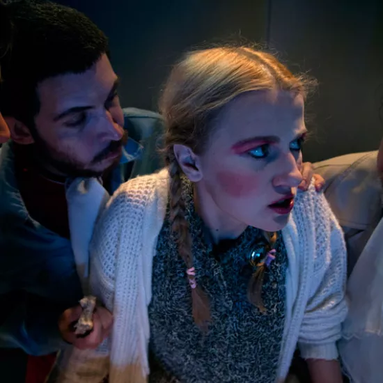 zdjęcie ze spektaklu kapliczka.pl, fot. Michał Grabowski 