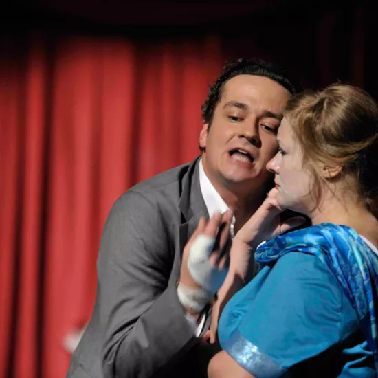 zdjęcie ze spektaklu Jajo węża, fot. Greg Noo-Wak 