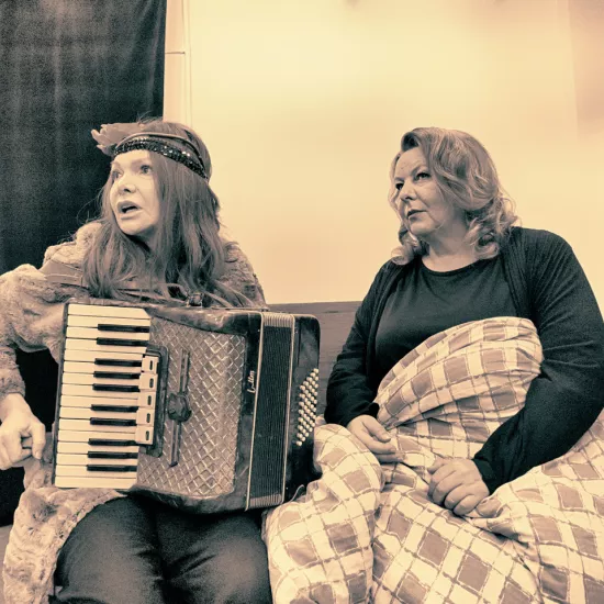Dzień Walentego, II próba, Milena Lisiecka, Dorota Kiełkowicz, fot. Marcin Nowak
