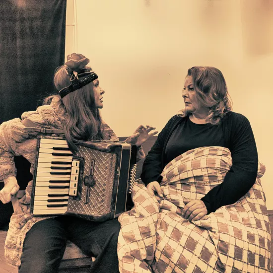 Dzień Walentego, II próba, Milena Lisiecka, Dorota Kiełkowicz, fot. Marcin Nowak