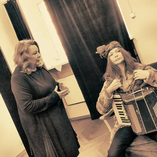 Dzień Walentego, II próba, Milena Lisiecka, Dorota Kiełkowicz, fot. Marcin Nowak
