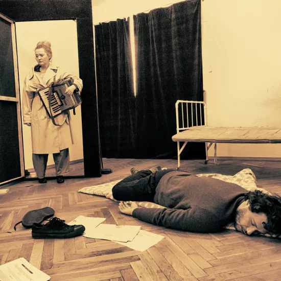 Dzień Walentego, II próba, Iwona Karlicka, Marcin Włodarski, fot. Marcin Nowak