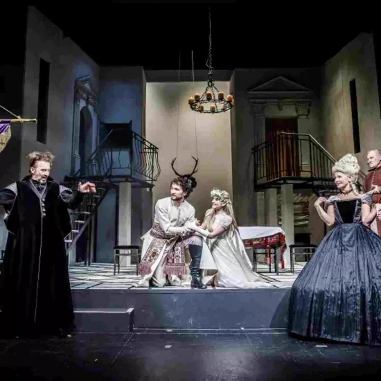 Zemsta - zdjęcie ze spektaklu.