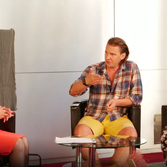 Ifigenia ze Splott, wywiad z TVP3, fot. Marcin Nowak