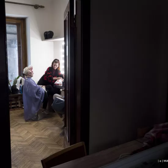 kulisy sesji zdjęciowej, fot. Marcin Nowak