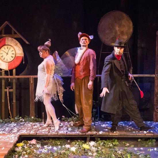 Izabela Noszczyk, Marcin Włodarski, Karol Puciaty, spektakl „Tylko jeden dzień", fot. Marcin Nowak