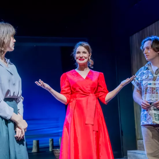 Szantal Strzelińska, Ewa Audykowska-Wiśniewska, Konrad Krupiński, fot. Paweł Sulej 