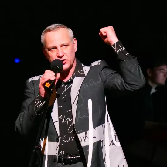 zdjęcie ze spektaklu „Róbmy swoje”, fot. Marcin Nowak