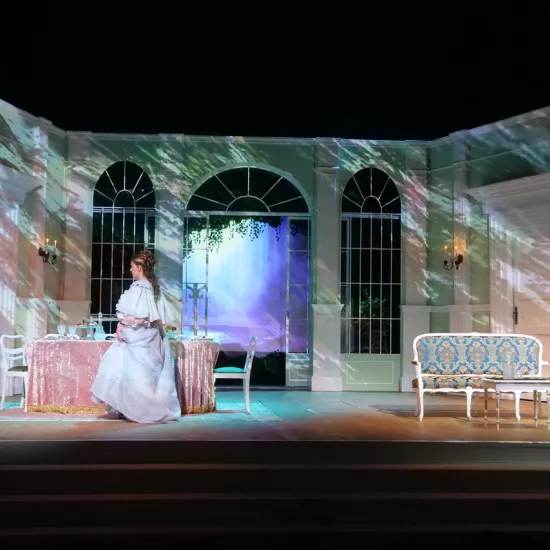 próba medialna spektaklu „Świętoszek", fot. Alicja Miśkiewicz