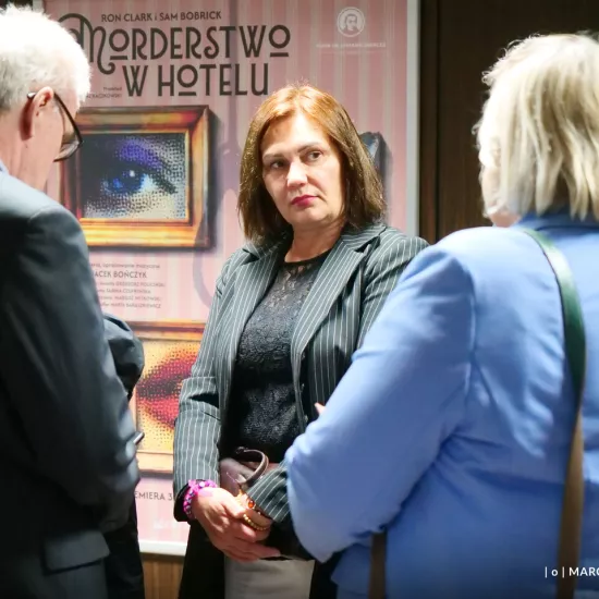 premiera spektaklu „Morderstwo w hotelu", fot. Marcin Nowak