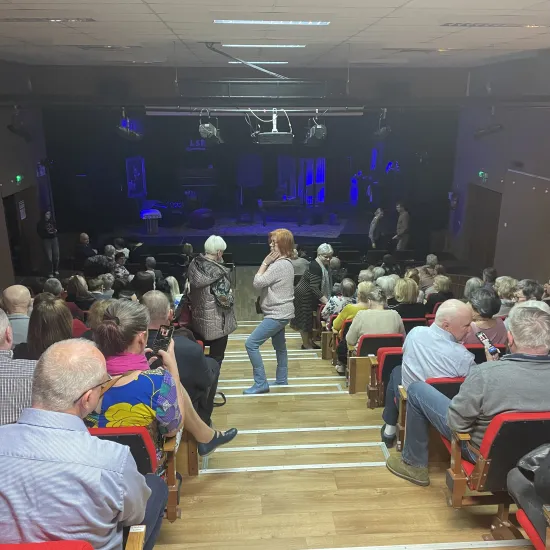 spektakl „Dwoje", Wojewódzkie Jaracza Wędrówki w Tomaszowie Mazowieckim